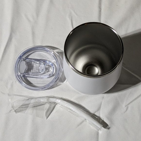 Brand New - Let the Adventure Begin Sassy Cup Tumbler Set in Mint & White - Picture 5 of 10